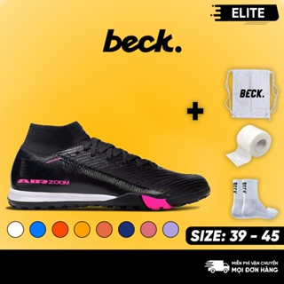 Giày Bóng Đá Superfly 10 Elite Cổ Cao, SOCCER BECK, Đế Đinh TF, Bám Sân, Các Màu Sắc, Sân Cỏ Nhân Tạo