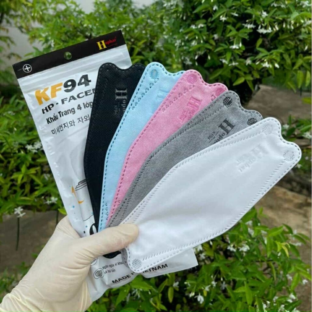 COMBO 100 CÁI KHẨU TRANG KF94 HỒ PHÁT