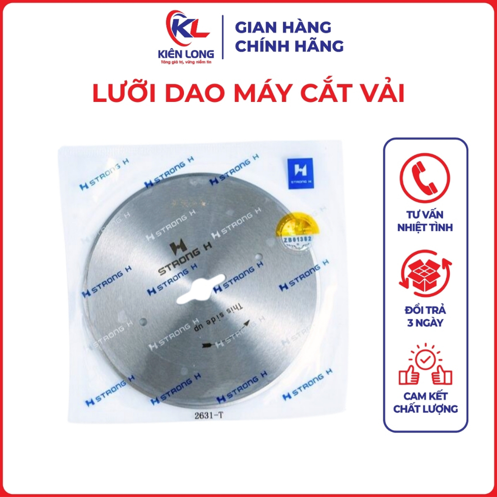 Lưỡi Dao Máy Cắt Vải Dạng Đĩa Cầm Tay – Sắc Bén, Vát Cạnh Dễ Cắt Đường Cong, Dễ Thay Thế