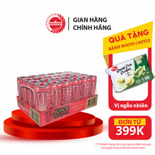 Lốc 24 Lon Nước Giải Khát Tăng Lực Monster Pipeline Punch 355ml/Lon Sale 15.10 Coca-Cola_SP