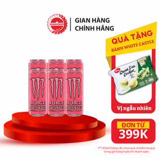 Lốc 6 Lon Nước Giải Khát Tăng Lực Monster Pipeline Punch 355ml Lon SALE 15.12 Coca-Cola_SP 