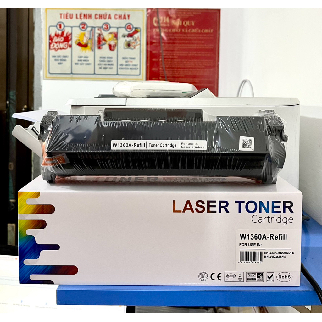 Hộp Mực in HP 136A (W1360A) CÓ CHIP – Sẵn Mực, In Sắc Nét, Tương Thích Hoàn Hảo | MỰC IN ĐỨC QUÝ