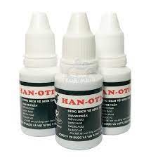 combo 3 lo dung dịch nhỏ tai thú cưng han otic