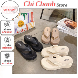  Dép Tông Kẹp Xỏ Ngón 6p Chất Nhẹ Dép Đi Mưa 6cm Thời Trang 