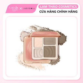 Phấn Bắt Sáng Và Tạo Khối Tự Nhiên Lâu Trôi Chống Nước Judydoll Highlight & Contour 