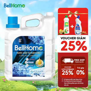 Nước giặt sinh học cao cấp Bellhome Tiết kiệm Lưu hương tinh tế, Bảo vệ toàn diện, Làm sạch sâu