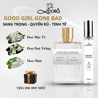  Nước hoa nữ GOOD GIRL GONE BAD - Leona Parfum chiết 10ml - 20ml sang trọng tinh tế quyến rũ 