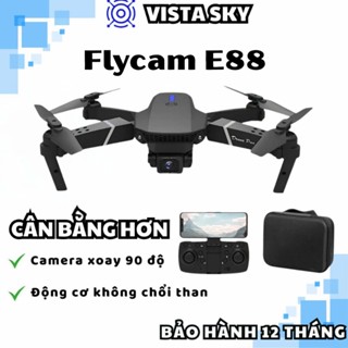 Flycam giá rẻ, E88 pro phiên bản mới nhất, Máy bay điều khiển cho người tập chơi, Flycam