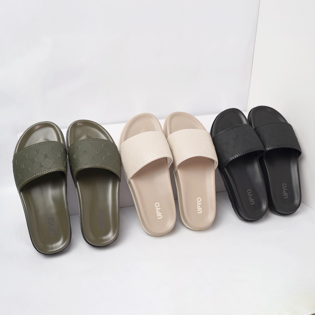 Dép Nam Nữ Quai Ngang UPYO Sand, Dép Lê Đế Cao Su Tăng Chiều Cao, Chống Trơn Trượt,BH 1năm-Sand-UD12 | BigBuy360 - bigbuy360.vn