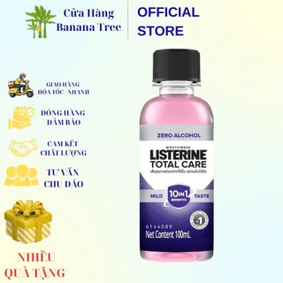 Nước Súc Miệng Listerine Chai Nhỏ 100ml Tiện Lợi
