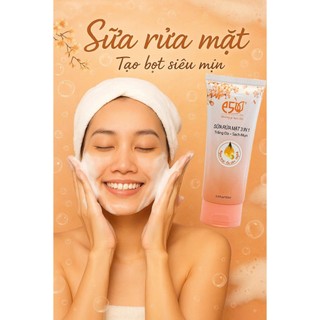Sữa rửa mặt 3 in 1 E5 100ml