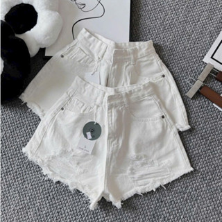 TIENSTYLE _ (Bigsize S-2Xl) Quần jean short nữ bò rách Quần đùi nữ Quảng Châu cao cấp 4 màu đẹp