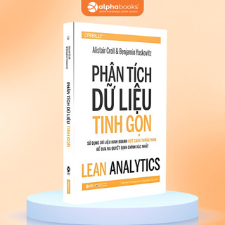 Sách Phân Tích Dữ Liệu Tinh Gọn - Tái Bản Mới Nhất (Alpha Books)