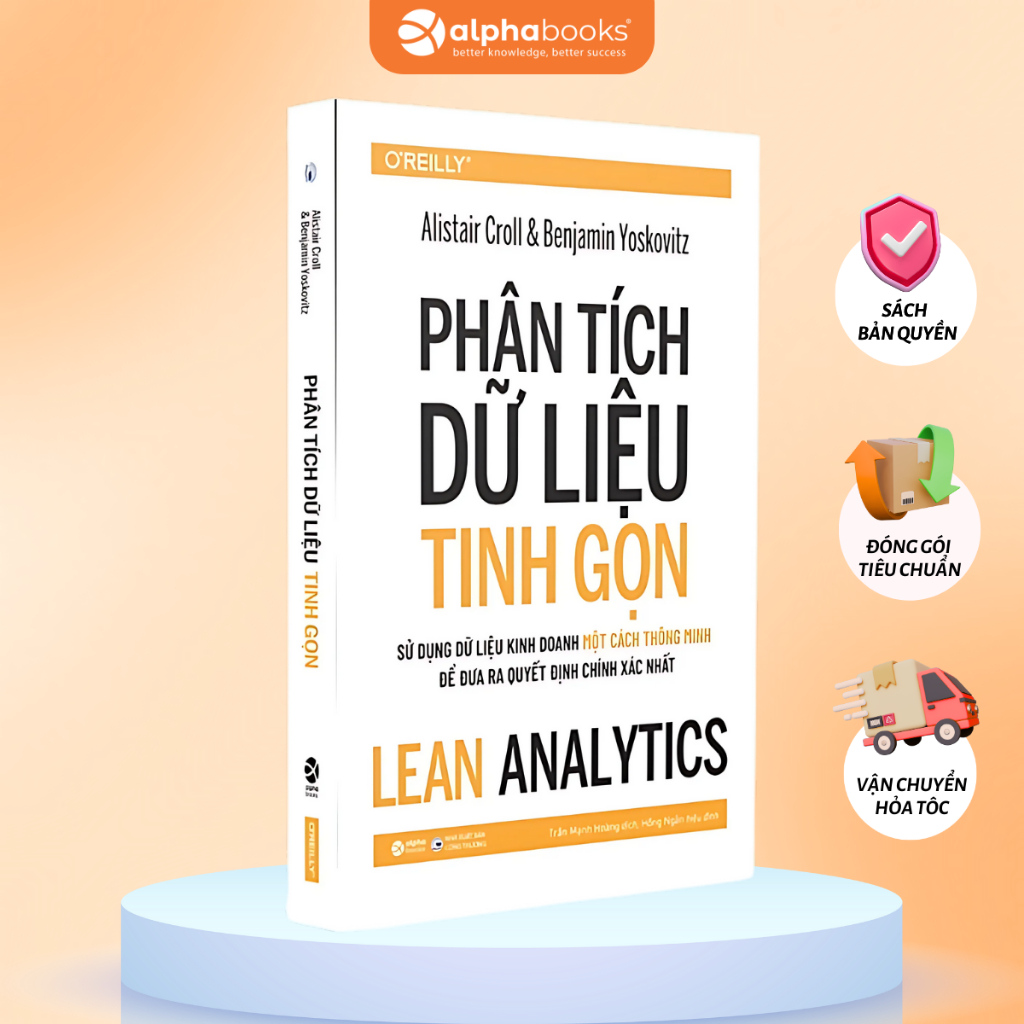 Sách Phân Tích Dữ Liệu Tinh Gọn - Tái Bản Mới Nhất (Alpha Books)