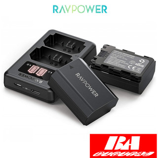 BỘ PIN CHO MÁY ẢNH Sony A7 III, A7 IV,A7R III, A7R IV, A9, A6600.... NP-FZ100 - RAVPOWER