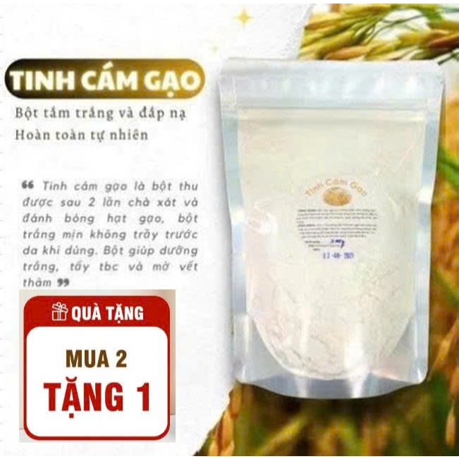 Bột cám gạo sữa thiên nhiên dưỡng trắng da & mờ thâm