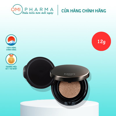 Phấn Nước Trang Điểm Che Phủ Khuyết Điểm, Dưỡng Ẩm, Căng Bóng Tự Nhiên Infinity KOSÉ Nhật Bản 12g