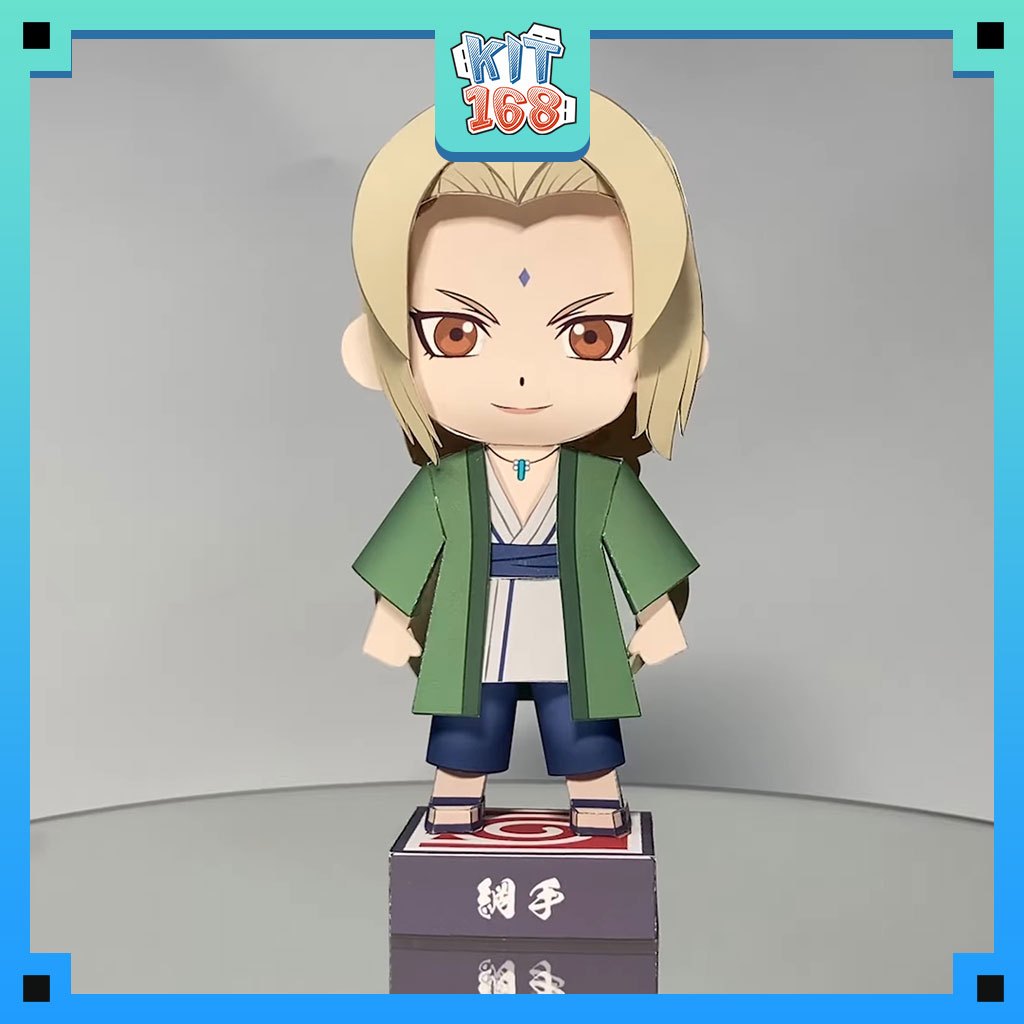 Mô hình giấy Anime Chibi Tsunade (Hokage đệ ngũ) - Naruto