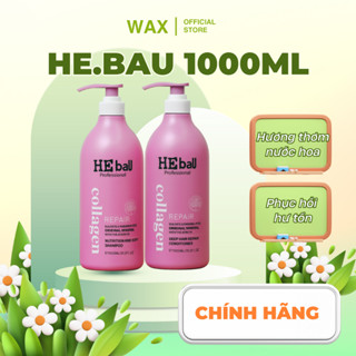 Cặp dầu gội TEPI HE 1000ml chính hãng Dầu gội xả collagen mượt tóc hương nước hoa thơm lâu