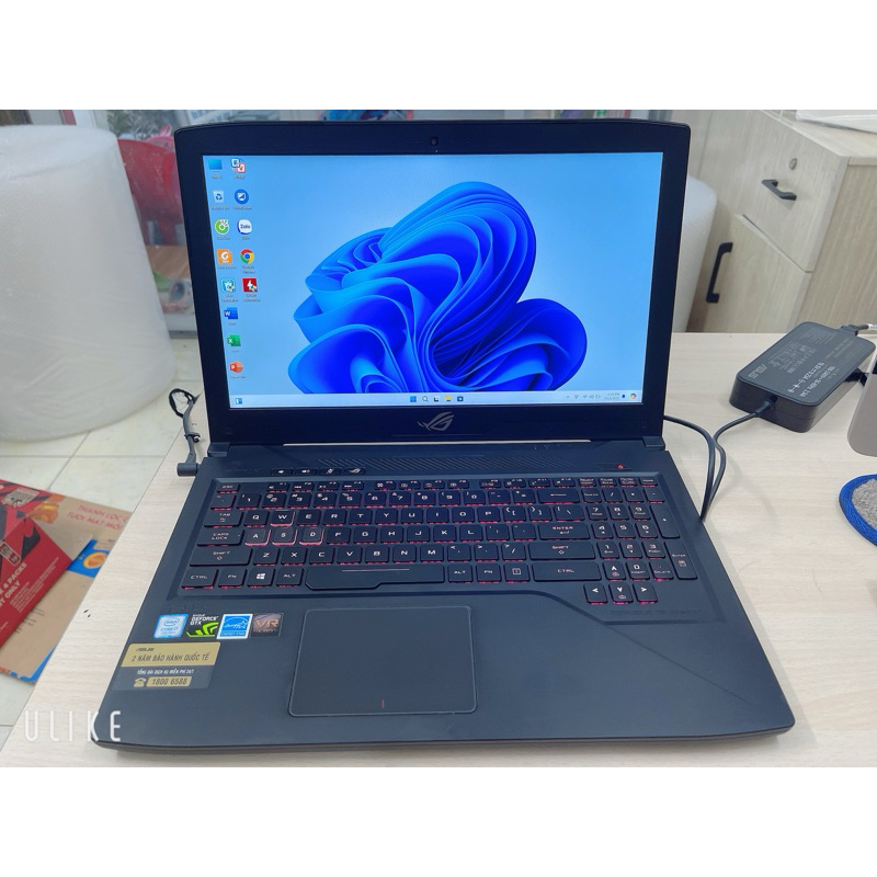 ASUS GAMING GL503VD CORE I7 7700HQ RAM 16G SSD 512G 15.6INCH VGA GTX 1050 RGB