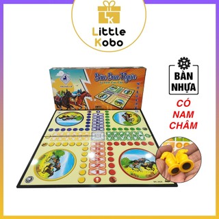 [Trung Lê] Cờ Cá Ngựa Có Nam Châm Bàn Nhựa Cao Cấp Cờ Đua Ngựa Đồ Chơi Trẻ Em Ngày Tết Trí Tuệ