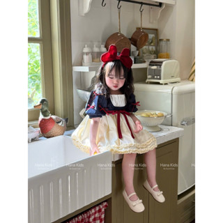   Chỉ Bán Loại 1  Váy Đầm Công Chúa Bạch Tuyết Tặng Kèm Cài Cho Bé Gái   Đầm Bạch Tuyết Cho Bé - CCBB 