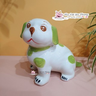 Chó đốm tiết kiệm gốm sứ đáng yêu