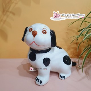 Chó đốm tiết kiệm gốm sứ đáng yêu