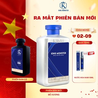 [TẶNG NƯỚC HOA] Sữa tắm nam 3 in 1 KING MONSTER toàn thân hương nước hoa thơm lâu và sạch sâu, ngừa mụn lưng hiệu quả