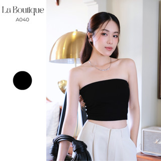  Áo Ống Croptop La Boutique Kiểu Quây Cúp Ngực Tôn Dáng Kiểu Basic-A040 