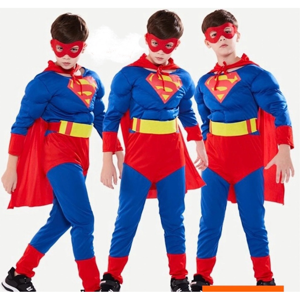 Đồ hoá trang Supper Man cho bé trai