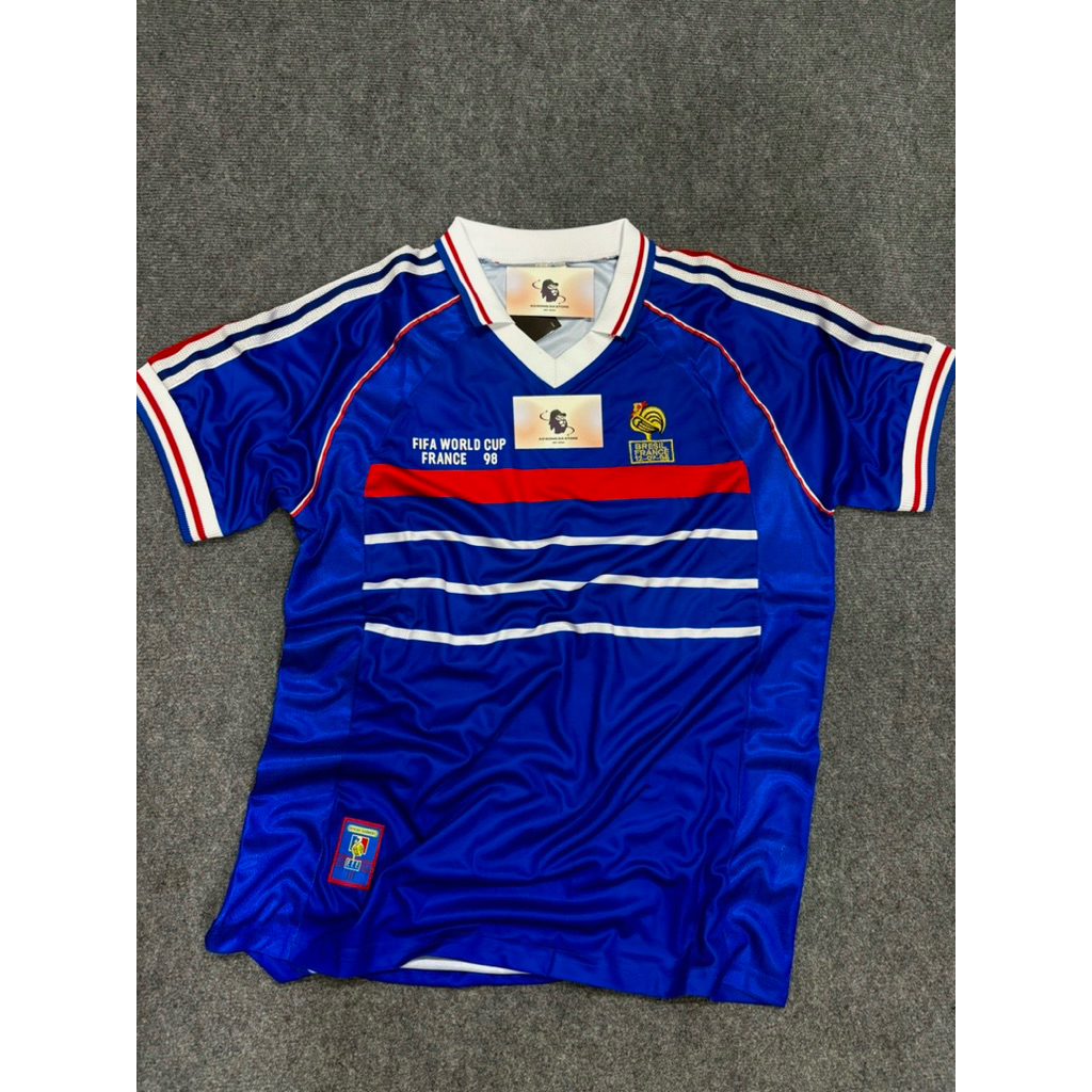 Áo bóng đá Retro Pháp 1998 home
