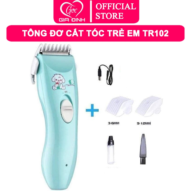 Tông đơ cắt tóc trẻ em, máy cắt tóc cho bé TR102 tiện lợi cho bé