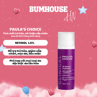 [HÀNG CTY] Tinh chất Paula’s Choice Clinical 1% Retinol Treatment 30ml Mã 8010