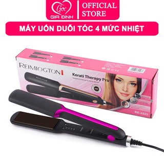 Máy uốn duỗi tóc máy là thẳng tóc 4 mức nhiệt cao cấp ion âm bảo vệ tóc
