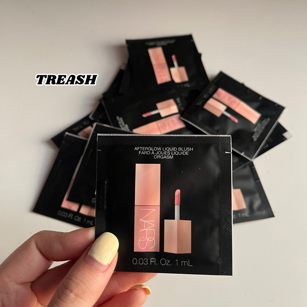 [Sample 1ml] Má hồng kem Nars After Glow Liquid Blush  màu Orgasm