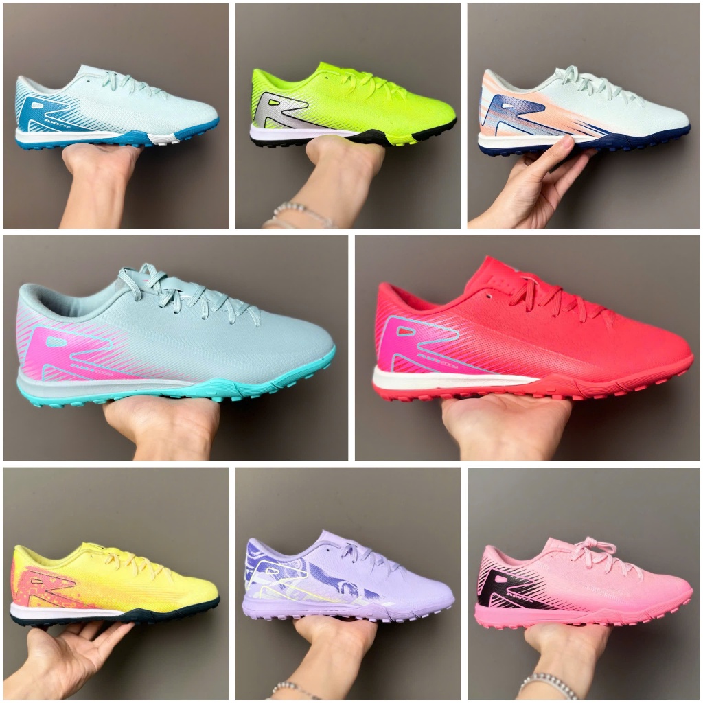 [Tặng Tất + Túi Rút] Giày Bóng Đá Me Cua Ri Ồ VaPô 16 Academy Đế Đệm Đế Đinh TF.