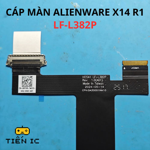 CÁP MÀN ALIENWARE X14 R1 LF-L382P - Dây cáp màn hình laptop thay thế – Hàng mới nguyên bản – TIENIC