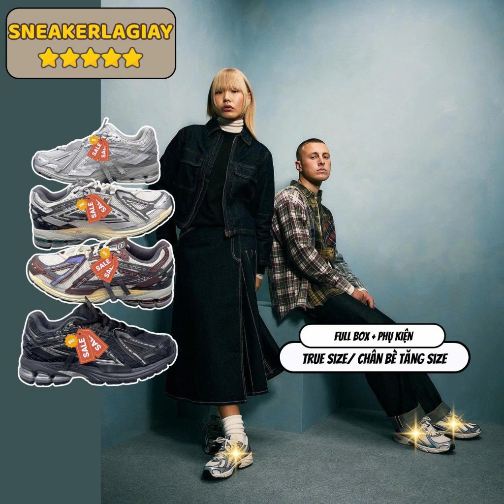 [SLG-2]Giày Thể Thao Nam Nữ 1906A - Thời Trang Đường Phố