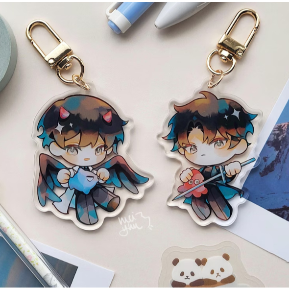 Omniscient Reader's Viewpoint | ORV Kim Dokja & Yoo Joonghyuk 2.5" Keychains