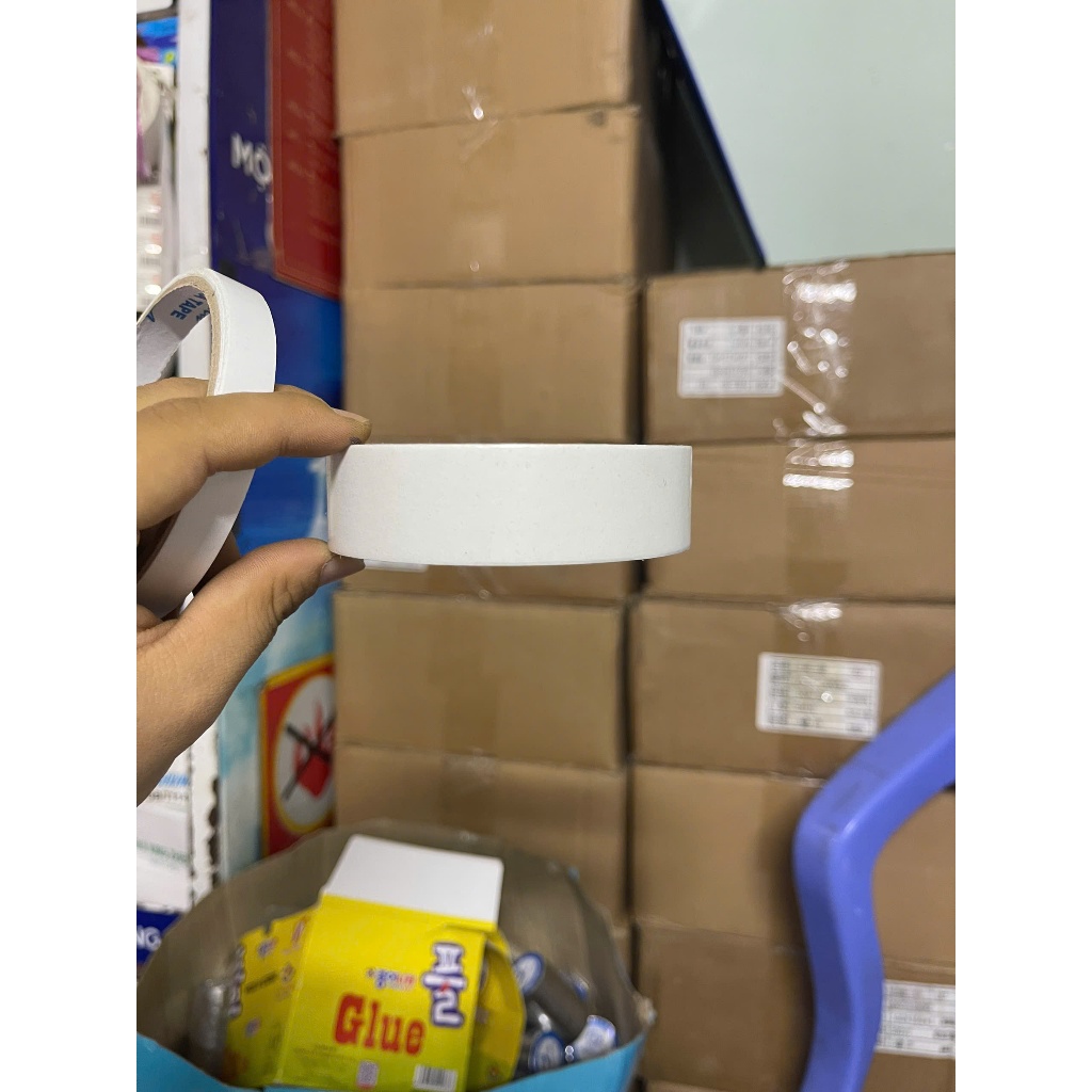 10 cuộn băng keo 2 mặt 2,5F