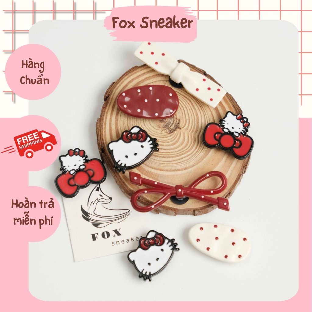 Charm  Gắn Dép Siêu Dễ Thương | Fox Sneaker