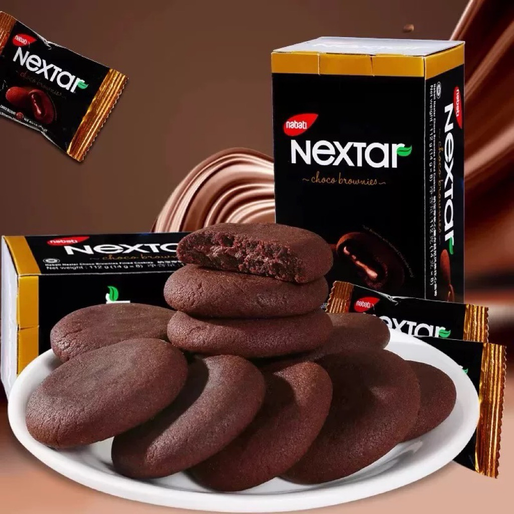 Bánh Nextar Choco Brownies – hộp 112g ăn siêu mê.