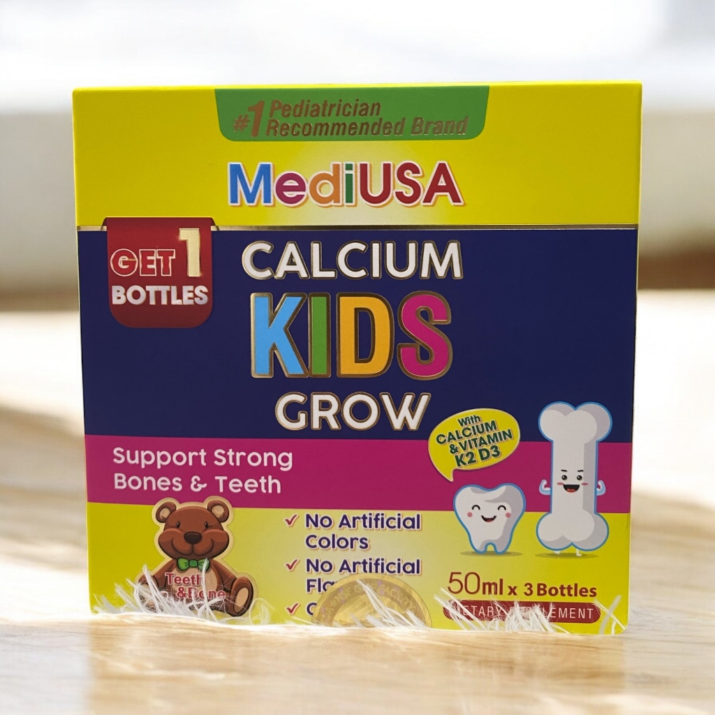 MEDIUSA CALCIUM KID CROW 50ML x 3 BOTTLE