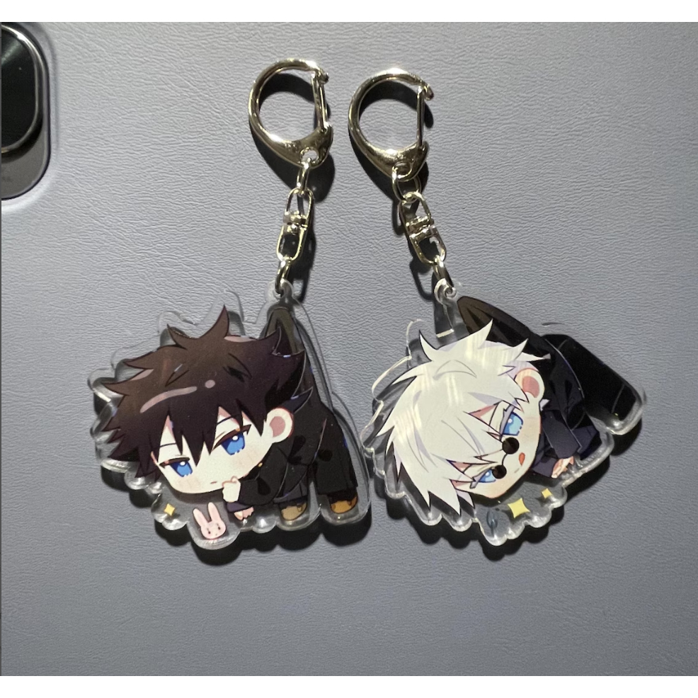 Unique Jujutsu Kaisen Keychain, Anime Keychain, Acrylic Keychain