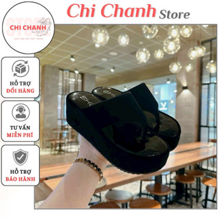  Dép Xuồng Đế Cao 6P Bọc Nhung Mềm Cực HOT Form Chuẩn Đẹp Chất Nhẹ êm chân Dép SHILL Chichanh G177 