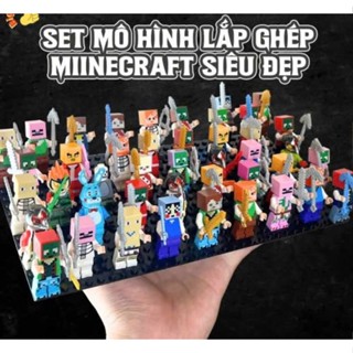  ĐC05 - Nhân vật minecraft mô hình lắp ráp - phụ kiện sáng tạo cùng khối nam châm 