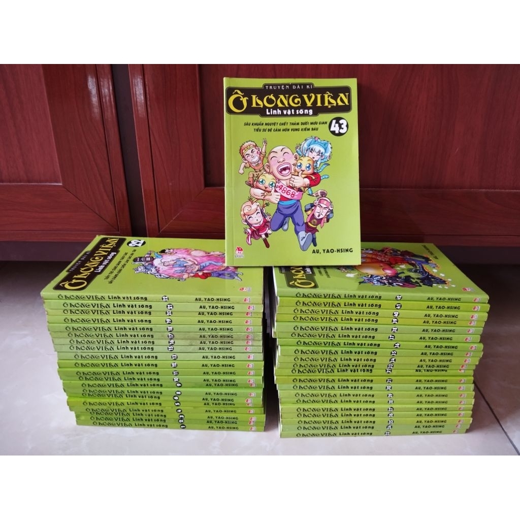 Truyện tranh - Ô long viện linh vật sống - Combo 41/43 tập (thiếu 7, 14)