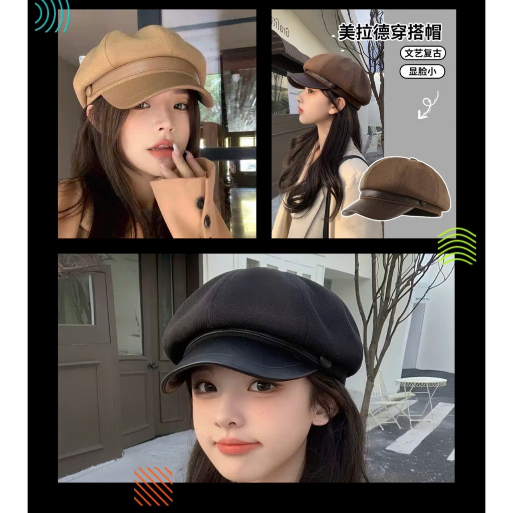 Mũ Nồi Lưỡi Trai Sang Trọng Trẻ Trung Có Dây Điều Chỉnh