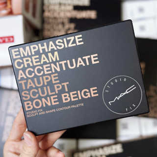 (Xả Giá Shock) Bảng tạo khối M️🇦©️ Studio Fix Sculpt Shape Contour Palette, Kem Nền Studio Radiance Serum-Powered